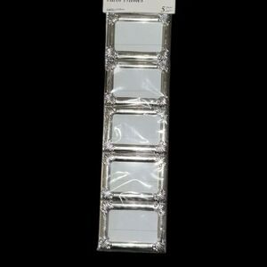 Wilton Silver Favor Frames Set of Five!
